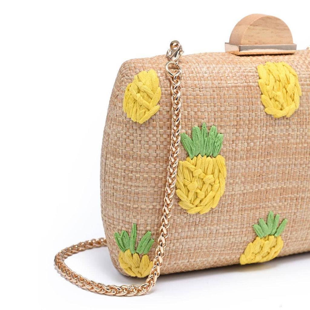 Pebbles Evening Bag: Pineapple