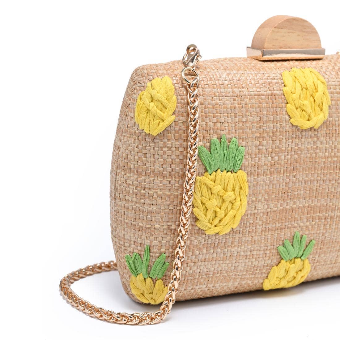 Pebbles Evening Bag: Pineapple
